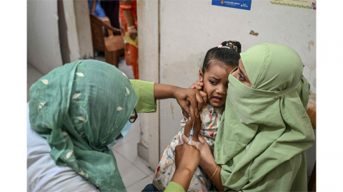 방글라데시 홍역 확산...한 달여간 어린이 194명 사망