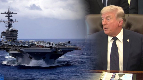 "휴전 실패 시 호르무즈 이란 군 표적 공격"…세 번째 미 항공모함 중동 도착