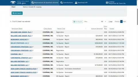 쿠팡, 유출 사태 이후 미국 정관계 로비 대상에 백악관·부통령 포함