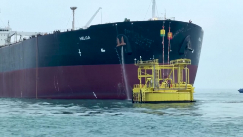 이라크 바스라에 유조선 입항…호르무즈 봉쇄 속 2척째 진입