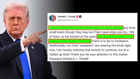 오락가락, 새벽까지 폭주…초조함 담긴 트럼프 SNS