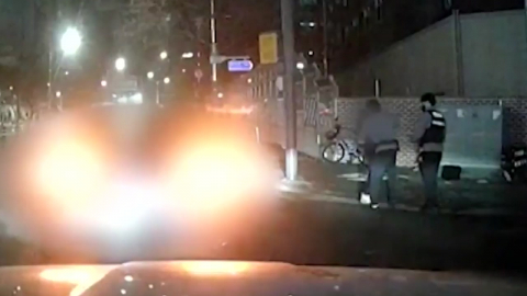 만취 역주행에 경찰관 멱살까지…60대 남성 검거