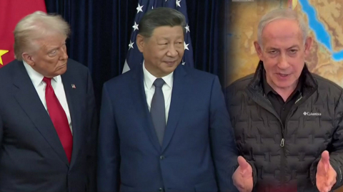 트럼프 "중국, 더 큰 역할 할 수 있어"…이스라엘 "더 세게 공격"