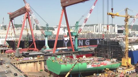 조선업에도 전쟁 불똥…에틸렌 부족에 협력사 지원