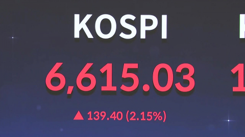 6,600선 돌파한 코스피…연이틀 상승 출발