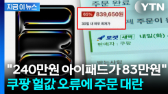 아이패드 ‘가격 오류’에 주문대란 벌어진 쿠팡...실제 배송 후기도 [지금이뉴스]