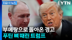 \'당신 코가 석자\' 푸틴 뼈 때린 트럼프..."심각한 결과" 경고했다가 [지금이뉴스] 