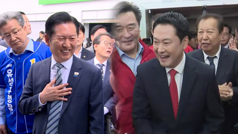 여야 대표 모두 '영남 공략'…'조작기소 특검법' 변수