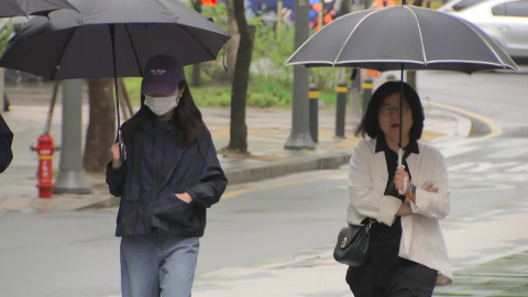 [날씨] 오늘 전국 곳곳 봄비…바람 불며 쌀쌀, 서울 낮 16℃