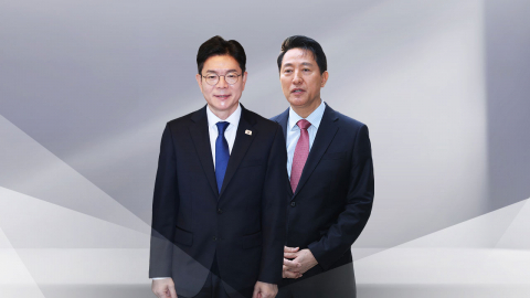 정원오 "30분 통근"…오세훈 "31만 호 닥치고 공급"
