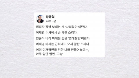 국민의힘 "범죄자 감방 보내는 게 사법살인?" 비판