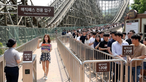 '매직패스' 논란의 본질:내 아이 옆을 지나가는 '자본의 새치기'[와이파일]