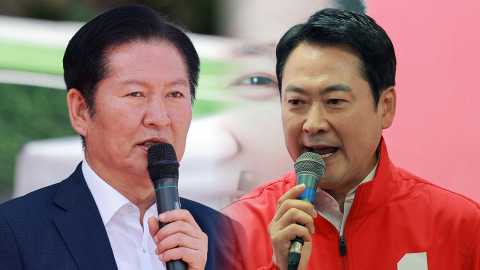 정청래 "국힘은 또 네거티브·남 탓"…장동혁 "함량미달 여당 후보 퇴출"