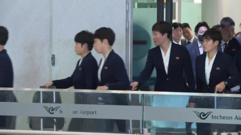 내고향축구단 입국…북한 선수로는 8년 만에 방남