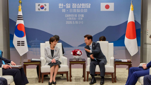 한일 '확대 회담' 시작...종료 뒤엔 '공동언론발표'