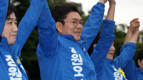 정원오, 첫날 \'한강벨트\' 공략…"오세훈 무능 시정 끝내야"