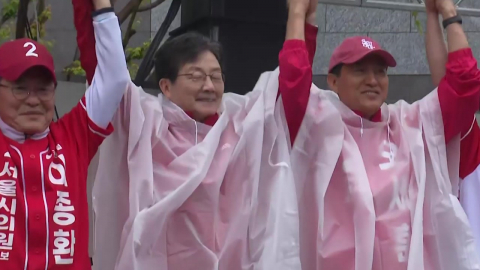 오세훈, 유승민과 유세 시작…"민주 GTX 선동 안 말려들 것"