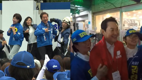 '춤판' + 전원 버핏의 등장 + 파란 옷입고 장동혁에게? [앵커리포트]