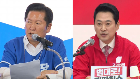 민주 "강원도에 파란 바람"…국힘 "갑질당 심판"