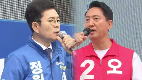 선거운동 첫 주말, 서울 '강대강'…"대권 생각만" vs "재개발 기초도 몰라"
