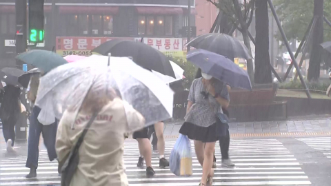 [날씨] 내일 전국 강한 비바람…제주·남해안 시간당 50mm 호우 우려