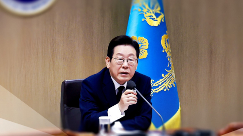 이 대통령 "1,500원 넘어선 환율…주가 안정되면 멈출 것"