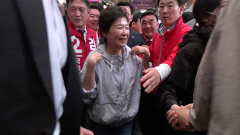 박근혜, PK 선거 지원 총력…오늘은 강원행