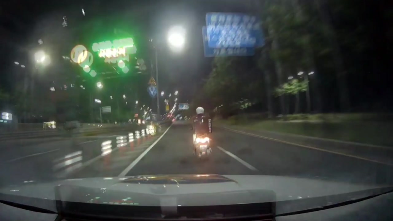 역주행하고 인도 넘나들며 폭주...10km 추격 끝 검거