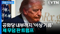 트럼프, 선거 포기했나...공화당 분열 키우더니 \'사면초가\' [지금이뉴스]