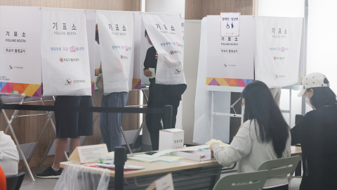 막판까지 투표 독려…민주 "일꾼" VS 국힘 "심판"