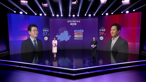 정원오 57.8%, 오세훈 39.6%…배터리로 본 시도지사·광역단체장 득표율