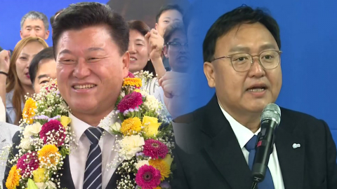 충북·세종 민주당 후보 당선…나란히 현직 꺾어