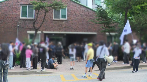 잠실 투표소 대치 지속…"2천 표 개표 차질"