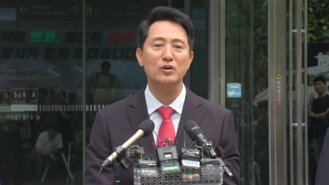 [현장영상+] 오세훈 "바로 업무 복귀…밀렸던 업무 곧바로 처리"