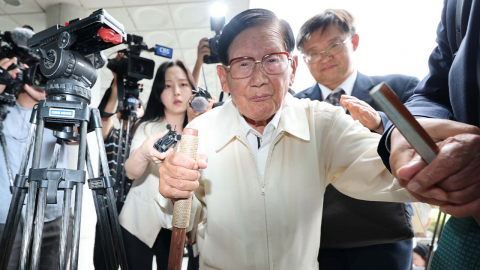 정교유착 합수본, 신천지 이만희 첫 소환…집단 당원 가입 의혹