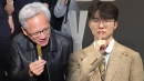 젠슨 황, PC방에서 페이커 만난다...홍대 '삼겹살 회동'