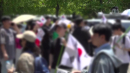 '잠실 개표소' 시위대 운집...투표함 이송 차질