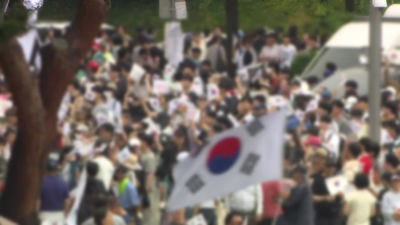 나흘째 '재선거' 시위...이 시각 송파 개표소