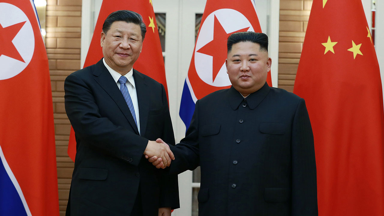 시진핑, 평양 도착...7년 만의 국빈 방북 일정 시작