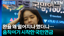 갑자기 내려가는 환율...결국 선물환 매도 개시한 국민연금 [지금이뉴스]