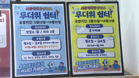 폭염 취약한 쪽방촌·노숙인…무더위쉼터 가동