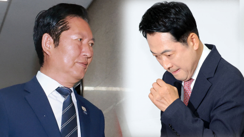 대통령 배웅 못 간 정청래…거취 압박받는 장동혁