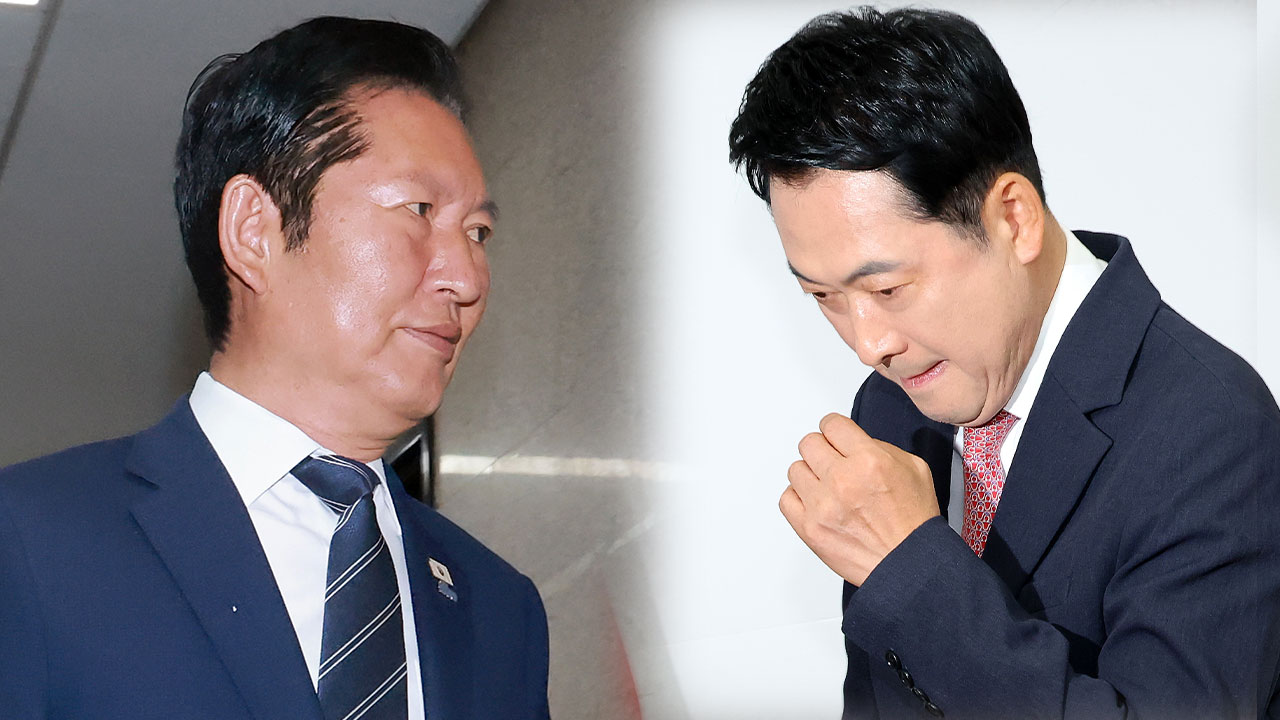 대통령 배웅 못 간 정청래...거취 압박받는 장동혁
