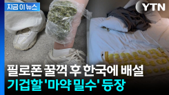 \'진공포장 필로폰\' 삼키고 한국으로...말문 막히는 밀반입 발각 [지금이뉴스]