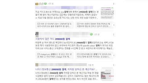 "나도 29만 9천원 결제됐다"…챗GPT 무단 결제 피해 속출