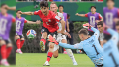 [속보] 축구 대표팀, 북중미 월드컵 첫 경기 체코에 2대 1 역전승