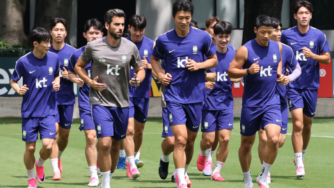 축구대표팀, 피로 회복 훈련 집중…자신감 소득
