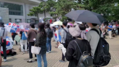 잠실 개표소 집회 열흘째..."부정선거 재선거"