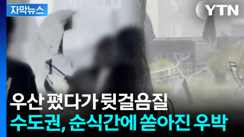 [자막뉴스] 보고도 믿기 힘든 폭우...서울 첫 호우특보에 곳곳 '아비규환'