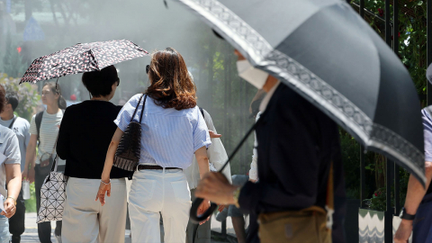 [날씨] 서쪽 아침엔 '짙은 안개'…낮엔 맑고 더워, 서울 32℃